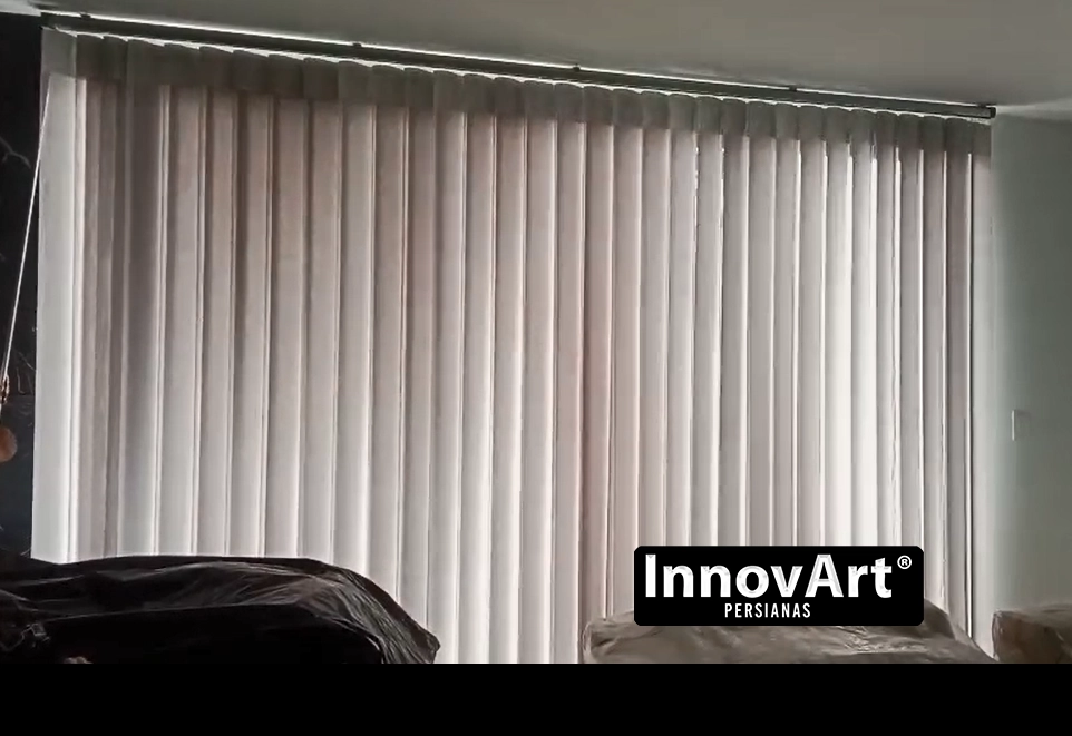 Cortinas Waves en sala de estar